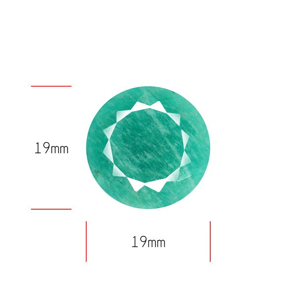 Peruvian Amazonite Faceted Fine Gemstone