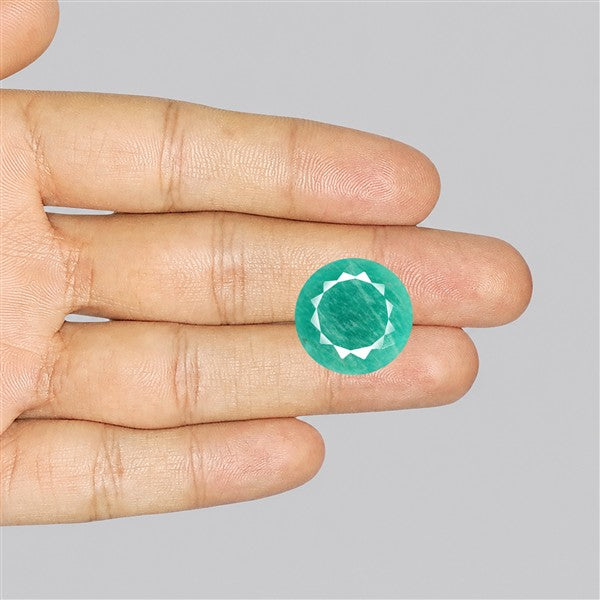Peruvian Amazonite Faceted Fine Gemstone