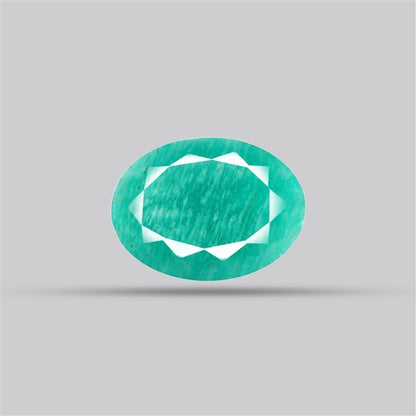 Peruvian Amazonite Faceted Fine Gemstone