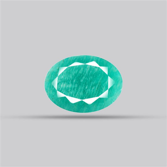 Peruvian Amazonite Faceted Fine Gemstone