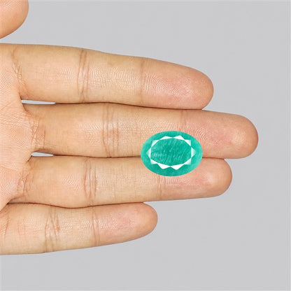 Peruvian Amazonite Faceted Fine Gemstone