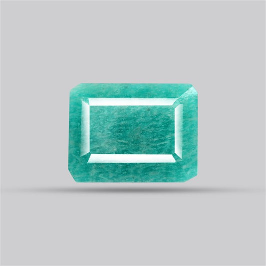 Peruvian Amazonite Faceted Fine Gemstone