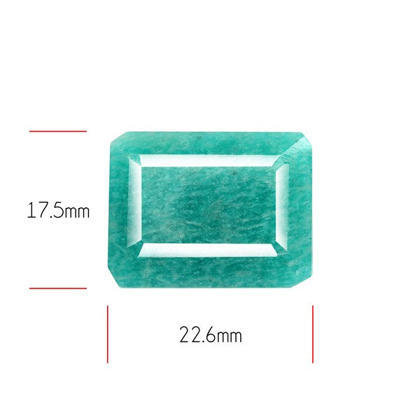 Peruvian Amazonite Faceted Fine Gemstone