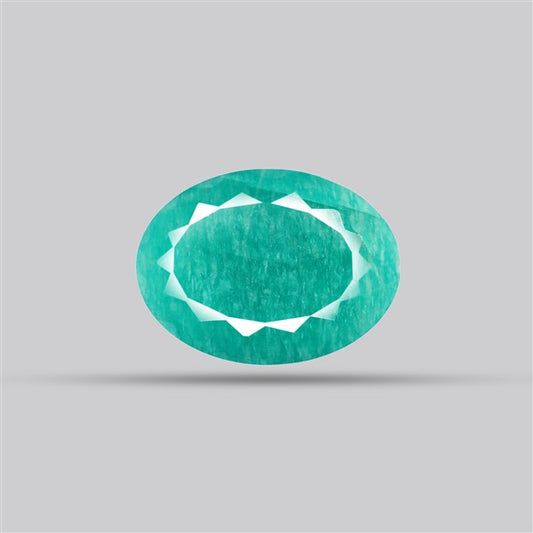 Peruvian Amazonite Faceted Fine Gemstone