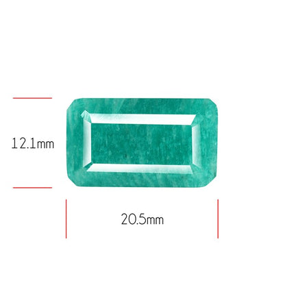 Peruvian Amazonite Faceted Fine Gemstone