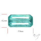 Faceted Teal Ocean Kyanite Fine Kyanite Gemstone