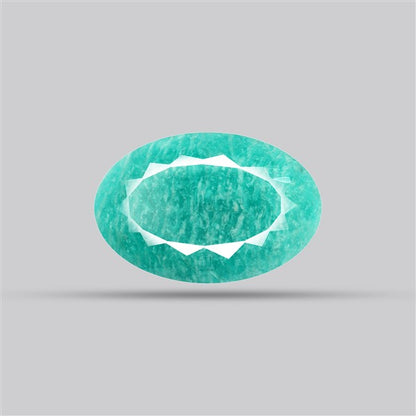 Peruvian Amazonite Faceted Fine Gemstone