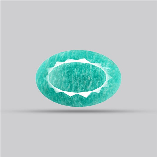Peruvian Amazonite Faceted Fine Gemstone