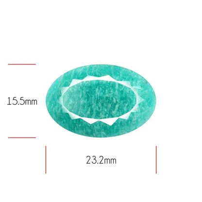 Peruvian Amazonite Faceted Fine Gemstone