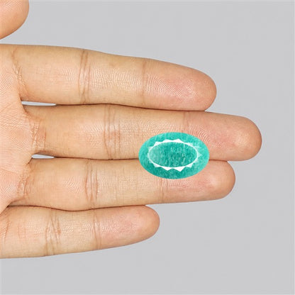 Peruvian Amazonite Faceted Fine Gemstone