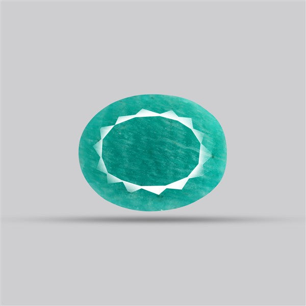 Peruvian Amazonite Faceted Fine Gemstone