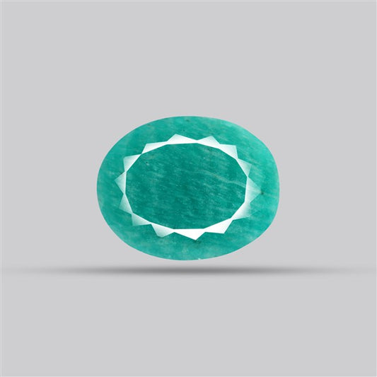 Peruvian Amazonite Faceted Fine Gemstone
