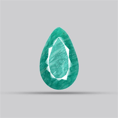 Peruvian Amazonite Faceted Fine Gemstone