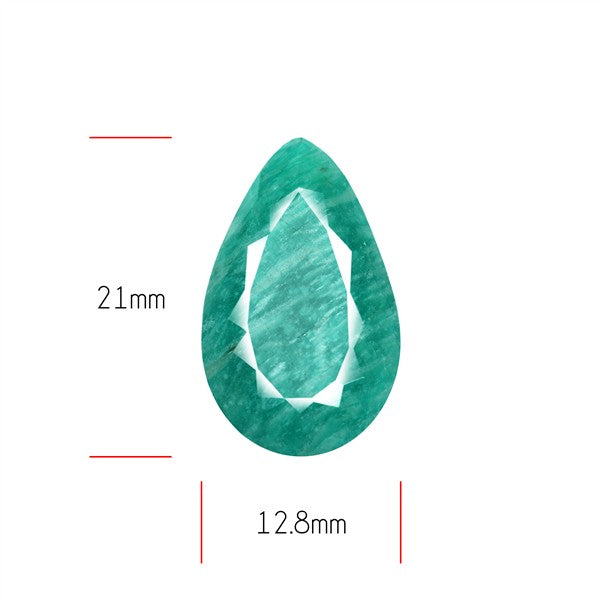 Peruvian Amazonite Faceted Fine Gemstone