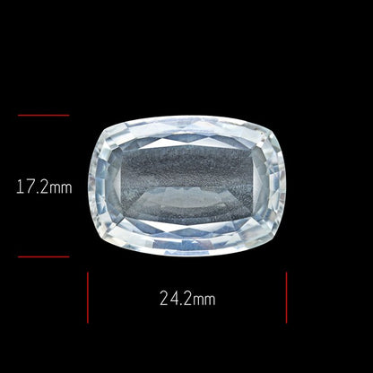 Large Himalayan Quartz Clear Faceted Fine Gemstone natural Crystal