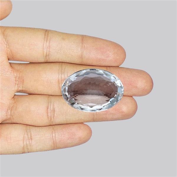 Large Himalayan Quartz Clear Faceted Fine Gemstone natural Crystal
