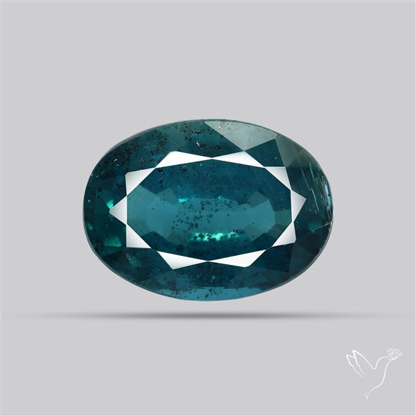 Faceted Teal Ocean Kyanite Fine Kyanite Gemstone