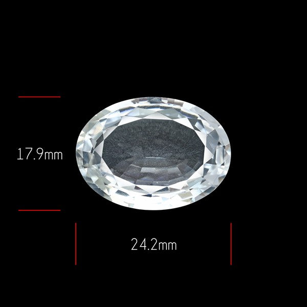 Large Himalayan Quartz Clear Faceted Fine Gemstone natural Crystal