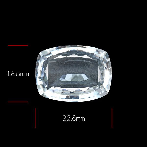 Large Himalayan Quartz Clear Faceted Fine Gemstone natural Crystal