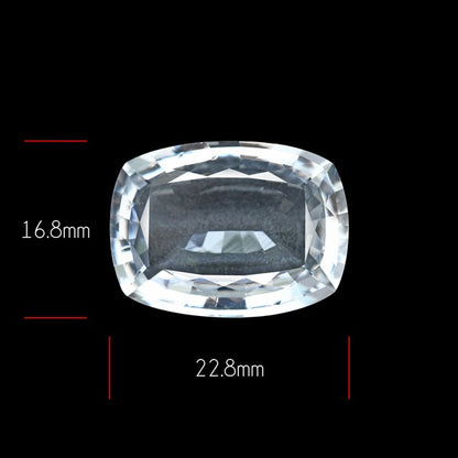 Large Himalayan Quartz Clear Faceted Fine Gemstone natural Crystal