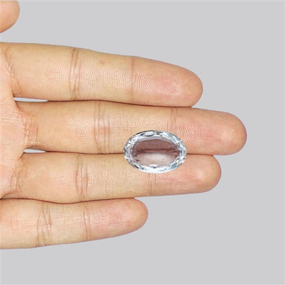 Large Himalayan Quartz Clear Faceted Fine Gemstone natural Crystal