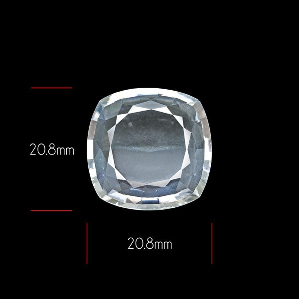 Large Himalayan Quartz Clear Faceted Fine Gemstone natural Crystal