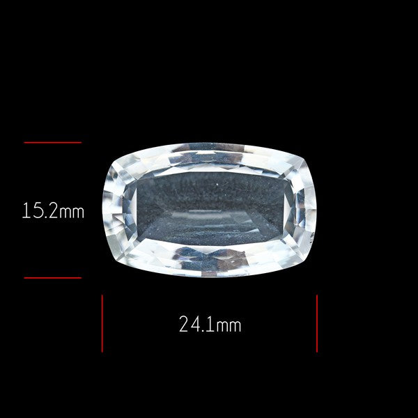Large Himalayan Quartz Clear Faceted Fine Gemstone natural Crystal