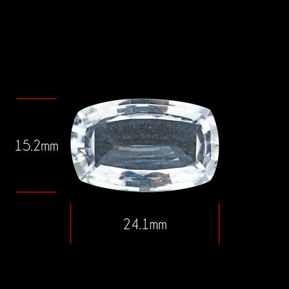 Large Himalayan Quartz Clear Faceted Fine Gemstone natural Crystal
