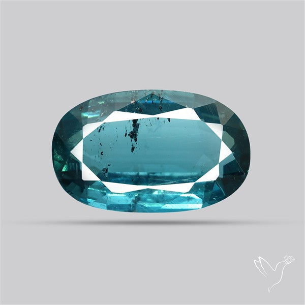 Faceted Teal Ocean Kyanite Fine Kyanite Gemstone