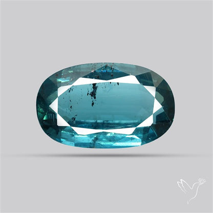 Faceted Teal Ocean Kyanite Fine Kyanite Gemstone