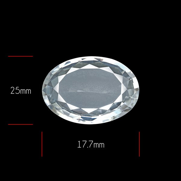 Large Himalayan Quartz Clear Faceted Fine Gemstone natural Crystal