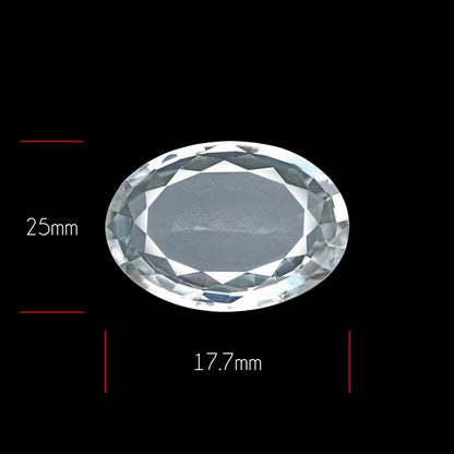 Large Himalayan Quartz Clear Faceted Fine Gemstone natural Crystal