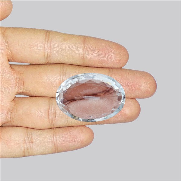 Large Himalayan Quartz Clear Faceted Fine Gemstone natural Crystal