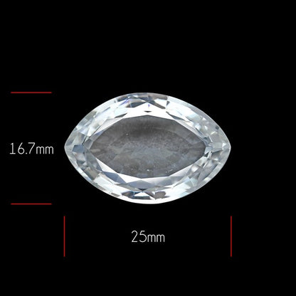 Large Himalayan Quartz Clear Faceted Fine Gemstone natural Crystal