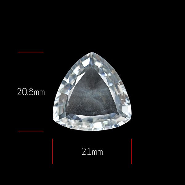 Large Himalayan Quartz Clear Faceted Fine Gemstone natural Crystal
