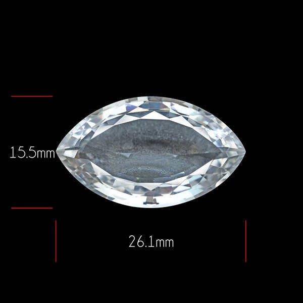 Large Himalayan Quartz Clear Faceted Fine Gemstone natural Crystal