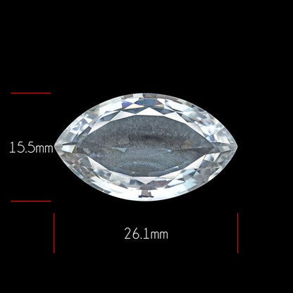 Large Himalayan Quartz Clear Faceted Fine Gemstone natural Crystal