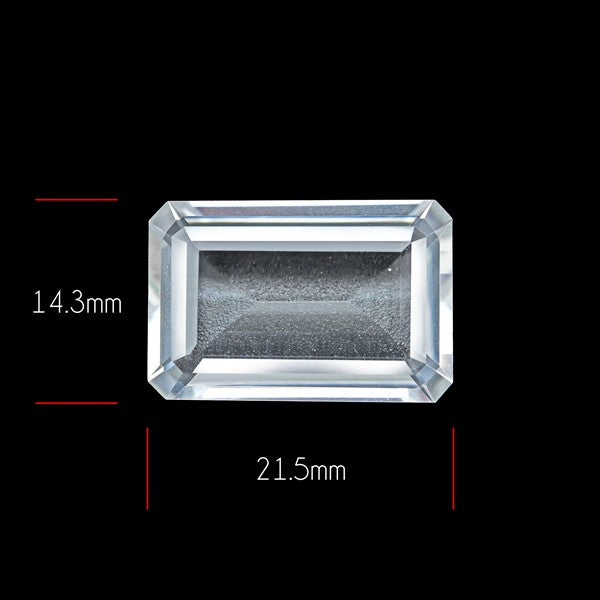 Large Himalayan Quartz Clear Faceted Fine Gemstone natural Crystal