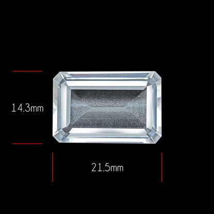 Large Himalayan Quartz Clear Faceted Fine Gemstone natural Crystal