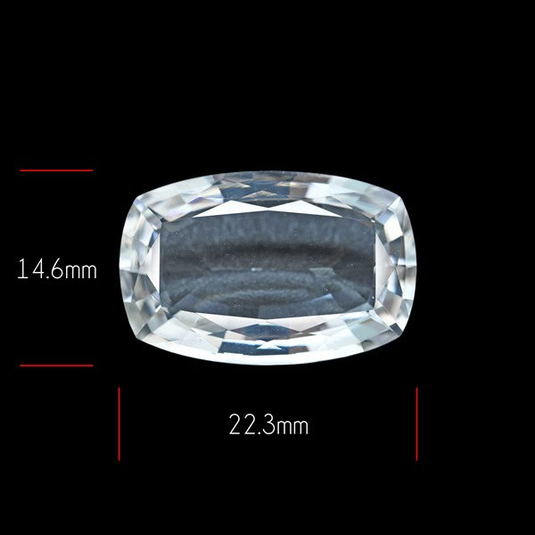 Large Himalayan Quartz Clear Faceted Fine Gemstone natural Crystal
