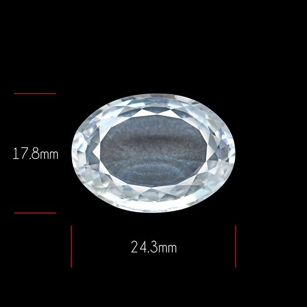 Large Himalayan Quartz Clear Faceted Fine Gemstone natural Crystal