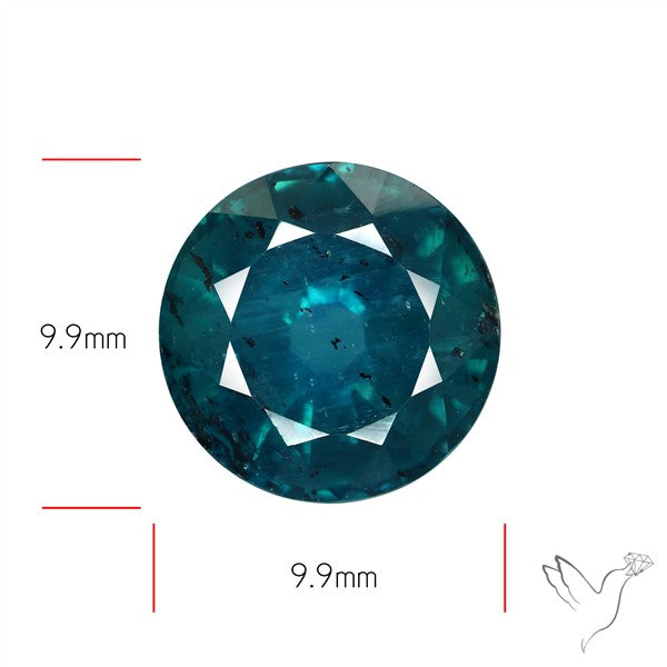 Faceted Teal Ocean Kyanite Fine Kyanite Gemstone