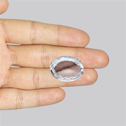 Large Himalayan Quartz Clear Faceted Fine Gemstone natural Crystal