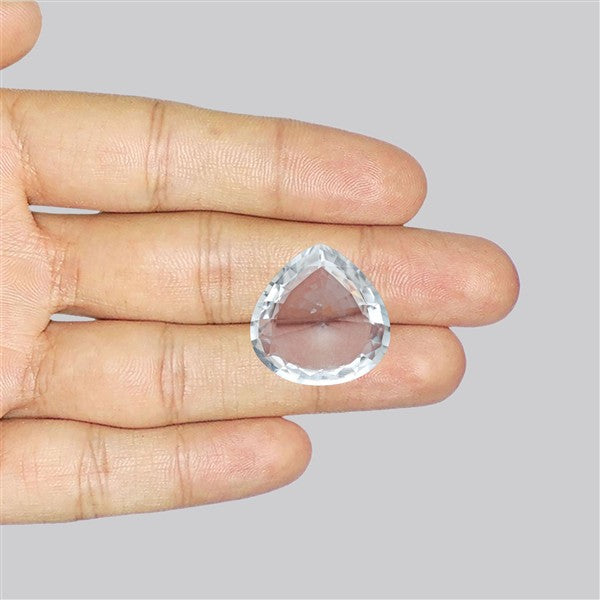 Large Himalayan Quartz Clear Faceted Fine Gemstone natural Crystal