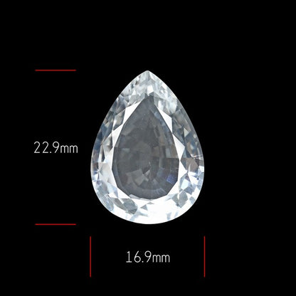 Large Himalayan Quartz Clear Faceted Fine Gemstone natural Crystal