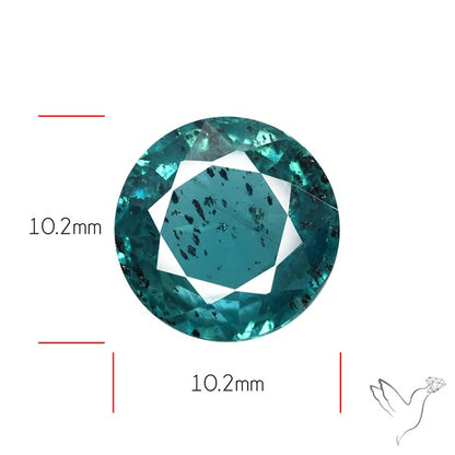 Faceted Teal Ocean Kyanite Fine Kyanite Gemstone