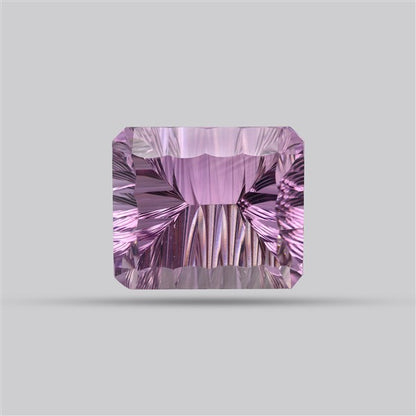 Amethyst Millennium Cut Faceted Fine Gemstone Concave Cut Amethyst