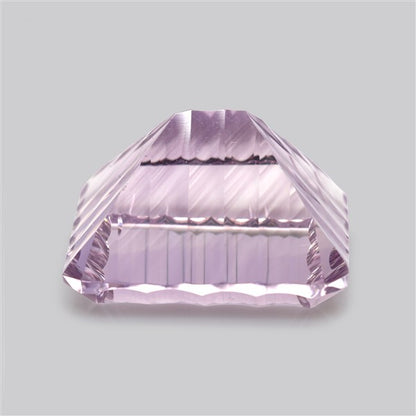 Amethyst Millennium Cut Faceted Fine Gemstone Concave Cut Amethyst