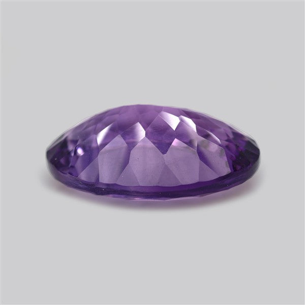 Amethyst Millennium Cut Faceted Fine Gemstone Concave Cut Amethyst