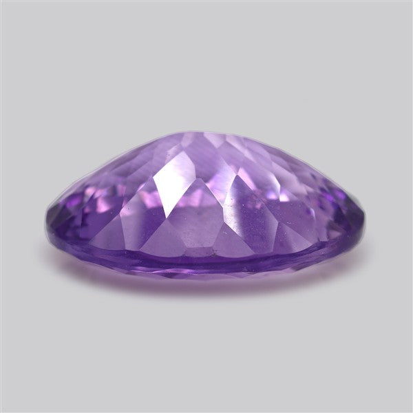 Amethyst Millennium Cut Faceted Fine Gemstone Concave Cut Amethyst